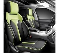 Fundas asiento coche Fundas De Asiento Para Ford Para Kuga Para KA Para Edge Para Mondeo MK4 Para Explorer Regalos Y Accesorios Para Automóviles Juego Fundas(5PCs-Black Green)