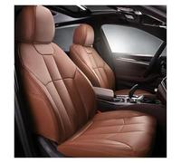 Fundas asiento coche Fundas De Cuero 5 Plazas Con Cobertura Total 360° Para Asientos Coche Para A6 C7 Para Avant 2012~2016. Accesorios Interiores Protector Asiento(Marrón)