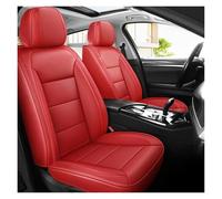 Fundas asiento coche Juego Universal De Fundas Para Asientos De Coche Para Chevy Para Aveo T250 Para T300 Para Lacetti Para Onix Para Cruze Protector asiento coche(Rojo)