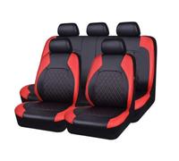 Fundas Asiento Coche para Suzuki Celerio Basic/Club/Comfort 2014-2020 2021 2022 2023 2024 2025, Transpirable y a Prueba de Polvo Cubreasientos Funda Asiento Protector Auto Interiores,Red