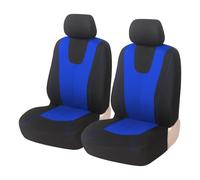 Fundas asiento coche Para Tesla Para Model-3 Para Model-S Para Model-X Cojín De Asiento Silla Coche Tela Funda Transpirable Alfombrilla Protectora Juego Fundas(4Pcs-Blue)