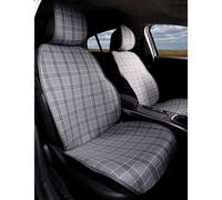 Fundas Asiento Compatibles Con BMW X3 Desde 2003 Kansas Gris Oscuro 2 Piezas