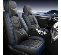 Fundas Asiento De Coche 5D Para Dodge Para Journey Para Charger Para Challenger Para Dart Para Caliber Para Durango Para Avenger Para Magnum Fundas Asientos Coche(B Black bule)