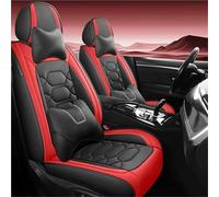 Fundas Asiento De Coche 5D Para Dodge Para Journey Para Charger Para Challenger Para Dart Para Caliber Para Durango Para Avenger Para Magnum Fundas Asientos Coche(B Black red)