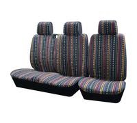 Fundas Asiento Fundas Asiento Furgoneta 2+1 Accesorios Universales Interior Furgoneta/transportador Para Fiat Para Ducato Para Scudo(Azul)