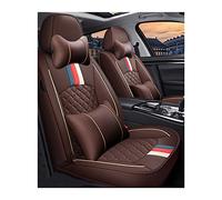 Fundas Asiento Fundas Cubierta De Asiento Coche Para A1 A3 A4 A5 A6 A6l A7 A8 A8l Interior 1 Juego 5 Fundas(Café,A)