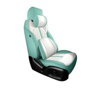 Fundas Asiento Juego Completo De Fundas Cuero Personalizadas Para Asiento Coche, Accesorios Interior Para VW ID4 2021, 1 Uds(VERDE,Luxury)