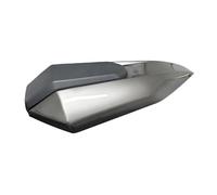 Fundas Asiento Moto para MT-07 2014-2017 Capó De Asiento Individual Accesorios De Motocicleta Joroba Trasera para MT07 2014 2015 2016 2017 Cubierta Carenado Asiento(Plata)