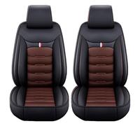 Fundas Asiento para Alfa Romeo Giulia 2017-2021 de Cuero PU Fundas Asientos Coche Delanteros Protector Cubre Asientos Coche Antideslizante Negro,C