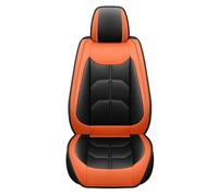 Fundas Asiento Para BMW Para X5 E87 Para X1 Para X2 Para X3 Para X4 Para X6 Para X7 Para M3 Para M4 Para M5 Funda Universal Asiento Coche Protector Asiento Funda Coche Asientos(Black Orange A 5 Seat)