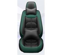Fundas Asiento Para CHEVROLET Para Cruze Para Blazer Captiva Para Camaro Aveo Para Malibu Para Equinox Funda Universal Para Asiento Coche Interior Del Coche Funda Coche Asientos(Black Green 5 Seat)