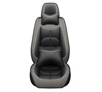 Fundas Asiento Para CHEVROLET Para Cruze Para Blazer Captiva Para Camaro Aveo Para Malibu Para Equinox Funda Universal Para Asiento Coche Interior Del Coche Funda Coche Asientos(Black Grey 5 Seat)