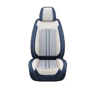 Fundas Asiento para Nissan X-Trail para Versa Sulphy Teana para Sentra para Maxima para Murano para Rogue Funda Universal para Asiento Coche Ice Shreds Funda Coche Asientos(White Blue A 5 Seat)