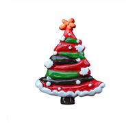 Fundas Asiento Tractor Clip de Perfume para coche, Perfume creativo de Papá Noel, decoración Interior del coche, regalo de decoración navideña Funda Reposabrazos Coche (D, One Size)