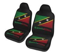 Fundas Asientos Bandera Antigua De San Cristóbal Funda Asiento Coche Accesorios Fundas De Asiento Impermeables Funda De Asiento Delantero para Asiento Automóvil Coches Camión 52X138CM