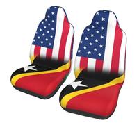 Fundas Asientos Bandera De San Cristóbal Funda Asiento Coche Antideslizantes Fundas De Asiento Accesorios Funda De Asiento Delantero para Coches SUV Camión 52X138CM