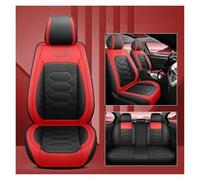 Fundas Asientos Coche 1 Juego 5 Fundas Para Asientos Coche 5D Para Dodge Para Journey Para Charger Para Challenger Para Dart Para Caliber. Accesorios Interiores Interior Decoracion(Black red Standard)