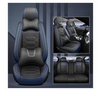 Fundas Asientos Coche 1 Juego 5 Fundas Para Asientos Coche 5D Para Dodge Para Journey Para Charger Para Challenger Para Dart Para Caliber. Accesorios Interiores Interior Decoracion(Black bule LUXUry)