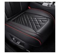 Fundas Asientos Coche Cojín De Funda Asiento Coche Cuero Sintético Estilo Universal Para Mercedes Clase B W245 W246 W242 W247 B250 B250E(Black Red line,Front 1pcs)