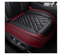 Fundas Asientos Coche Cojín De Funda Asiento Coche Cuero Sintético Estilo Universal Para Mercedes Clase B W245 W246 W242 W247 B250 B250E(Red Black,Front 1pcs)