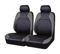 Fundas Asientos Coche Cuero para Ford Focus St Line St Line MK4 Station Wagon 2004-2023 2024, 2 Plazas Fundas Asientos Delanteros Coche Impermeables Universal Interior Accesorios,B/Grey