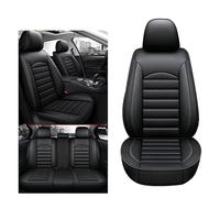 Fundas Asientos Coche Cuero para Peugeot 308 308 II (T9), Impermeable Antideslizante Completo Juegos Cubreasientos Protectores,A/Black