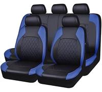 Fundas Asientos Coche Cuero Sintético Transpirable para DS Automobiles DS 4 2021-2026, Protector Interior Coch Cobertura Completa Impermeable Antideslizante Resistente Desgaste,B/Black-Blue