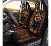 Fundas Asientos Coche Dog Get In Sit Hold On Fundas Delanteros Coches Universal Funda Asientos Coches Duraderas Protector De Asiento para Furgonetas Vehículo Automó 52X138 CM