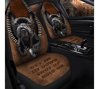 Fundas Asientos Coche French Bulldog Get In Sit Shut Up Hold On Funda Asientos Coches Universal Fundas Delanteros Coches Duradera Protector De Asiento para Vehículo Camión SUV 52X138 CM