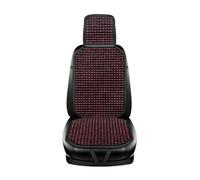 Fundas Asientos Coche Funda for asiento de automóvil con cuentas El clásico y elegante cojín for madera está hecho maciza. Es fresco, transpirable adecuado for todas las estaciones(Red Single)