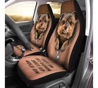 Fundas Asientos Coche Grumpy Yorkshire Terrier Get In Sit Shut Up Hold On Funda Asientos Coches Universal Fundas Delanteros Coches Decoración Protector De Asiento 52X138 CM