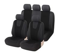Fundas Asientos Coche Juego De Fundas Tela Para Asientos Coche Para Acura MDX RDX ZDX RL TL CDX TLX TSX Y RSX. Incluye Cojines Protección Delanteros Traseros Interior Decoracion(9Pcs-Black)