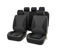 Fundas Asientos Coche para Alfa Romeo Giulietta Type 940 Business/Sprint/Executive/Veloce, Impermeable Antideslizante Transpirable Coche Fundas Asientos Interior Accesorios,B-BlackGrey