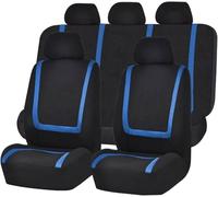 Fundas Asientos Coche para Alfa Romeo Spider 2006-2012, Protector de Asiento de Coche de 5 Plazas Cómodo Transpirable Interior Accesorios,B-Blue
