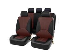 Fundas Asientos Coche para Alfa Romeo Spider/GTV (Type 916) 1994-2006, Cómodo y Transpirable Set Completo Protector Cubre Asientos Delanteros Y Traseros Fundas,C-BlackCoffee