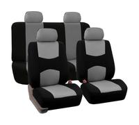 Fundas Asientos Coche para Alfa Romeo Spider/GTV (Type 916) 1994-2006, Juegos Cubreasientos Cómodos Cubreasientos Delanteros y Traseros Protectors,Grey