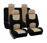 Fundas Asientos Coche para Alfa Romeo Spider/GTV (Type 916) 1994-2006, Juegos Cubreasientos Cómodos Cubreasientos Delanteros y Traseros Protectors,Beige
