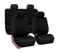 Fundas Asientos Coche para Alfa Romeo Spider/GTV (Type 916) 1994-2006, Juegos Cubreasientos Cómodos Cubreasientos Delanteros y Traseros Protectors,Black