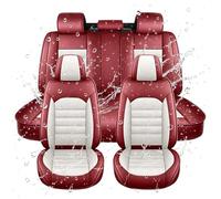 Fundas Asientos Coche para Alfa Romeo Stelvio (949) (2017-2022) para Delanteros y Traseros Compatibles con Airbags Laterales para Conductor y Acompañante Completo para Vehículos de 5 Plazas Blanco