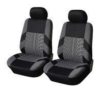 Fundas Asientos Coche para Audi RS4 2017-2021 | Diseño huella neumático, espuma transpirable acolchada, compatible airbag lateral, lavable, protección contra desgaste