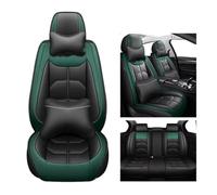 Fundas Asientos Coche Para CHEVROLET Para Cruze Para Blazer Para Captiva Para Camaro Para Aveo Para Malibu Para Equinox Cubierta Asiento Coche(K Black Green 5 Seat)