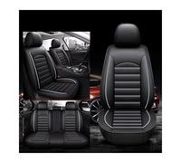 Fundas Asientos Coche para Civic para City para CRV para CRZ para Crosstour para Elysion para Fit para Jade para Jazz para Odyssey Funda Asiento Coche(F Black White 5 Seat)