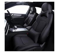 Fundas Asientos Coche Para Dodge Para Viaje Para Calibre Para Vengador Para Challenger Para Cargador Juego Asientos Coche Protección Funda Cojín Asiento Hecha Conjunto(Negro)