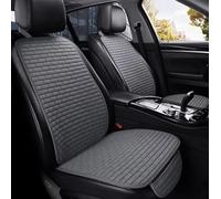 Fundas Asientos Coche para Infiniti ESQ EX FX JX 2007-2025, Universal Lino Juego Cubreasientos Cómodo, Delanteros Traseros Transpirables Antideslizantes Accesorios, C/Grey
