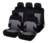 Fundas Asientos Coche para Jeep Patriot SUV 2011-2026,Transpirable Antideslizante Cubreasientos De Tela Protectores, Accesorios Coches Interior,D/Grey-5Seat