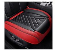 Fundas Asientos Coche para KIA para Sportage para Ceed para Rio para Niro para Optima para Soul para Forte Funda Asiento Coche Cuero Sintético(E Black Red 1 Seat)