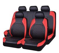 Fundas Asientos Coche para M-ercedes Ben z GLC 2010-2023 2024 2025, Juego de Completo Fundas Asientos Coche, Protector de Asiento de Cuero PU -Compatibles con Airbags Laterales
