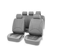 Fundas Asientos Coche para Nissan para Leaf para X Trail T30 para Navara D40 para Almera N16 para Primera P12 para Terrano para Teana J32 Fundas Asientos(5 Seat Grey)