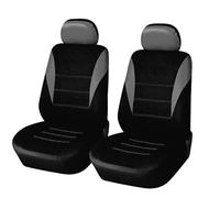 Fundas Asientos Coche para Peugeot 206 207 2008 407 307 308 Fundas De Asiento Impermeables De Algodón Universal para Coche Van Funda Asiento Coches Interior (Color : Gray 4 Pcs)