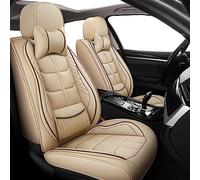 Fundas Asientos Coche para Range Rover Evoque (L551) 2011-2025 ,Apto para 5 Asientos, Cojín De Asiento De Coche De Piel Sintética,Asiento De Coche Impermeable Con Soporte Lumbar Y Reposacabezas